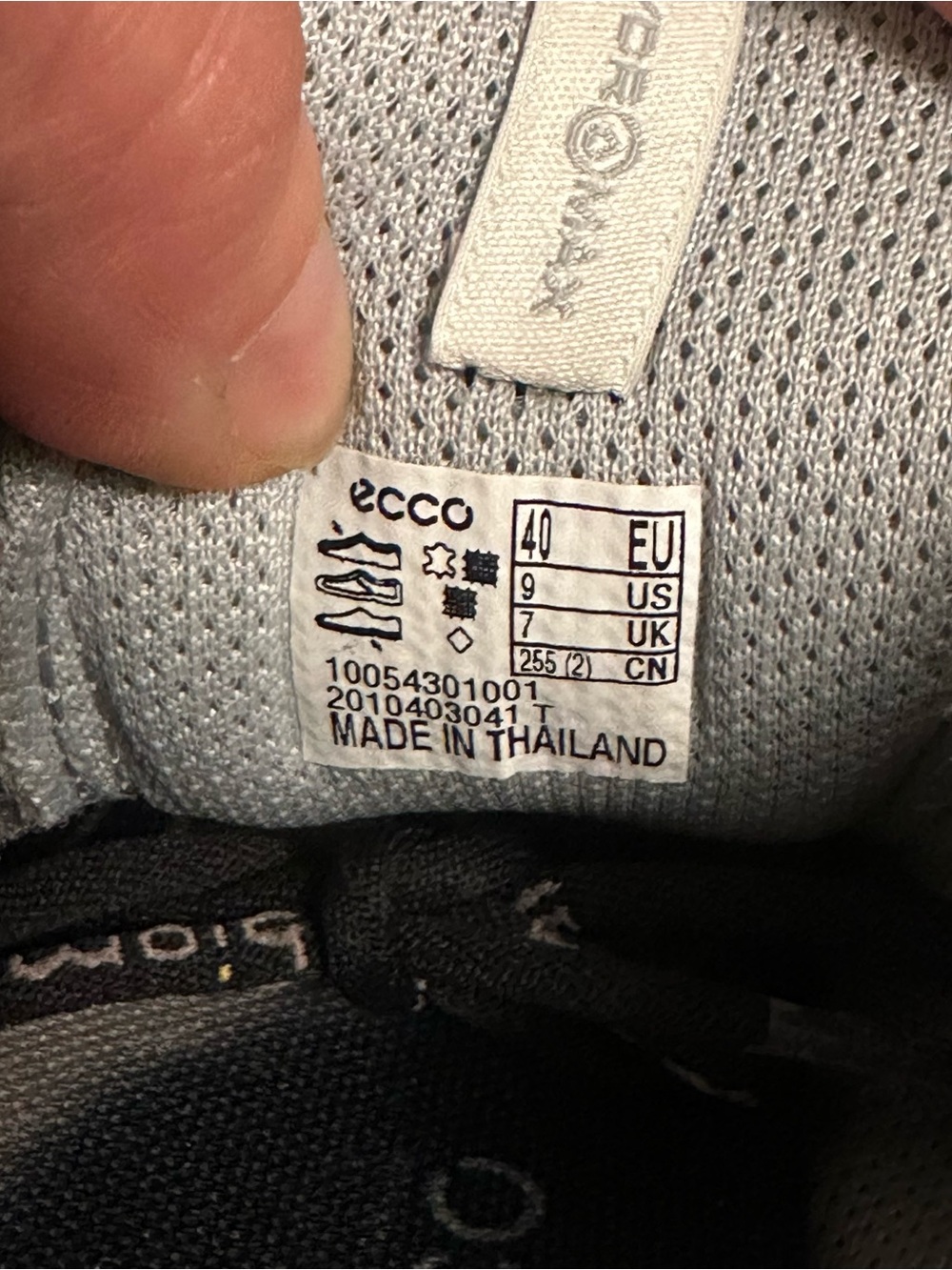 Ecco Biom Hybrid Shoes Womens 9-9.5 40 Black Yak Leather Golf Spikeless Comfort - Picture 8 of 8